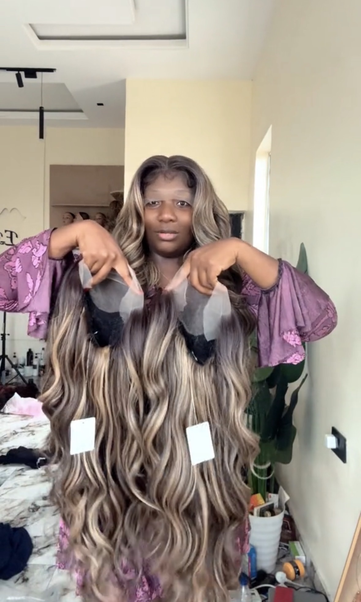 Highlight wavy Latisha view 3